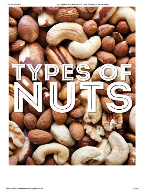 miflnuts|59 Types of Nuts From A to Z (With Photos!) .